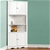 Artiss Adjustable Kitchen Pantry Cupboard Cabinet - White