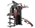 Powertrain Multi Station Home Gym with 165lb Weights and Dumbbells