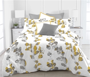 Printed Quilt Cover Set Liana - KING