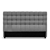 Artiss King Size Upholstered Fabric Headboard - Grey