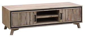 TV Cabinet with 2 Storage Drawers Acacia