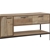 TV Cabinet with 2 Storage Drawers Natural Wood Like Particle board in Oak