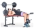 Powertrain Home Gym bench press multi gym with 100 lbs weights