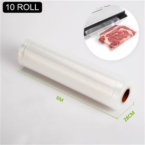 10x Vacuum Food Sealer Roll - 6m x 28cm
