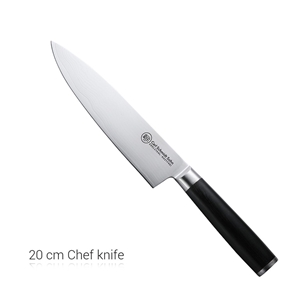 Konstanz Kitchen Chef Knife w/Wood Handl