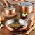 Lassani Tri-ply Copper 10pc Cookware Frypan Casserole Pot