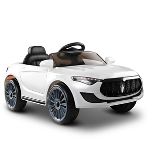 Rigo Maserati Kids Ride On Car - White