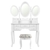 Artiss Dressing Table and Stool - White