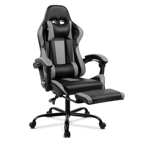 Reclining Office Desk Gaming Chair - Bla