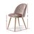 Artiss Set of Two Velvet Modern Dining Chair - Light Grey