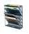 Wall Mount 6 Pocket Hanging File Sorter Organizer Folder