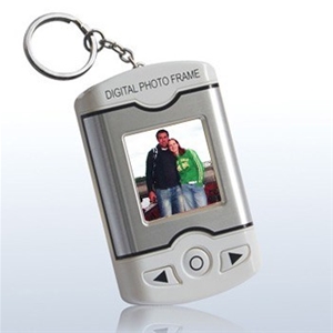 Keychain Digital Photo Frame w/ Alarm