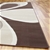 Retro Tear Drop Rug - Brown & Beige - 230 x 160cm
