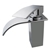 Square Waterfall Chrome Basin Mixer Tap Faucet Watermark and WELS Approved