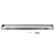 Square Chrome 304 Stainless Steel Single Towel Rail Rack Bar 600mm