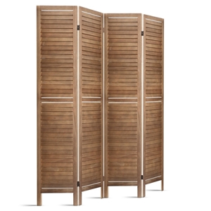 4 Panel Room Divider Screen Privacy Fold