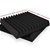 40pcs Studio Acoustic Sound Absorption Proofing Panel Wedge 30X30CM Black