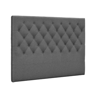 Artiss King Size Upholstered Fabric Head
