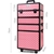 Embellir 7 in 1 Portable Cosmetic Beauty Makeup Trolley - Diamond Pink