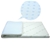Giselle Bedding Double Size 8cm Thick Bamboo Mattress Topper - Blue