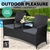 Gardeon Outdoor Furniture Patio Set Modern Sofa Wicker Cushion