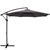 Instahut 3M Garden Umbrella Cantilever Shade Patio Charcoal