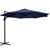 Instahut Deluxe Roma Outdoor Garden Umbrella Patio 360 Degree Navy