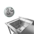 Cefito Commercial Stainless Steel Kitchen Sink Bench 100x60cm
