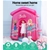Bestway Barbie Malibu Playhouse Inflatable Toy Indoor Pink play House