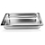 6 x Gastronorm GN Pan Full Size 1/1 GN Pan 100mm Deep Stainless Steel Tray