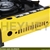 Portable Butane Stove Gas Burner Yellow with Stone Grill Plate Square