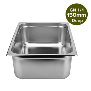 SOGA Gastronorm GN Pan Full Size 1/1 150