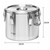 SOGA 304 20L Stainless Steel Insulated Food Carrier Food Warmer