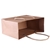 100pcs Kraft Paper Carry Bags Gift Handbags with Handles Brown