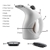Hand Steam Cleaner Garment Clothes Steamer Compact Portable White