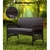 Gardeon Outdoor Furniture Rattan Set Garden Wicker Patio Cushion 4pc Brown