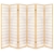 Artiss 6 Panel Room Divider Screen Wooden Timber Natural Fold Stand Privacy