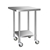 Cefito 760x760mm Commercial Stainless Steel Kitchen Bench Table w/ wheels
