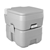Weisshorn 20L Portable Outdoor Toilet with Carry Bag- Grey