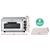 Devanti 2000W Electric Commercial Pizza Oven Maker Stainless Steel
