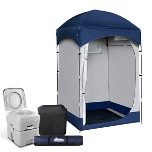 WEISSHORN 20L Outdoor Portable Toilet Ca