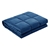 Giselle Bedding 2.3kg Cotton Weighted Blanket Deep Relax Gravity Kids Navy