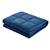 Giselle Bedding 2.3kg Cotton Weighted Blanket Deep Relax Gravity Kids Navy