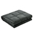 Giselle Bedding 9kg Cotton Heavy Gravity Weighted Blanket Relax Adult Black