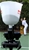 Brett Lee Cricket Trainer and adjustable stand with bucket of 36 balls