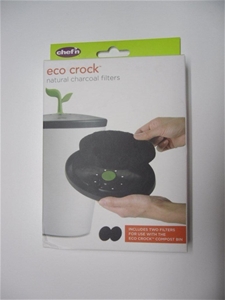 Chef'N Ecocrock natural Charcoal Filters