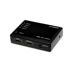 mbeat HDMI-SW41S 4 port powered HDMI swi