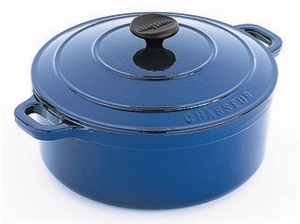 Chasseur 28cm Round French Oven Sky Blue