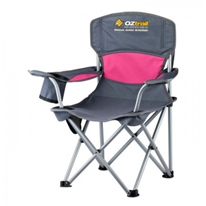 Oztrail Deluxe Junior Arm Chair - Pink