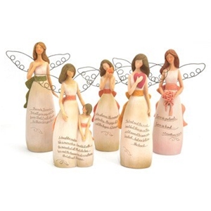 Inspirational Angels Ornament Statues - 